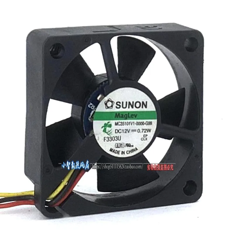 ORIGINALE MC35101V1-0000-G99 12V 0.72W 3510 35*35*10mm NUOVO RADIATORE VENTOLA DI RAFFREDDAMENTO