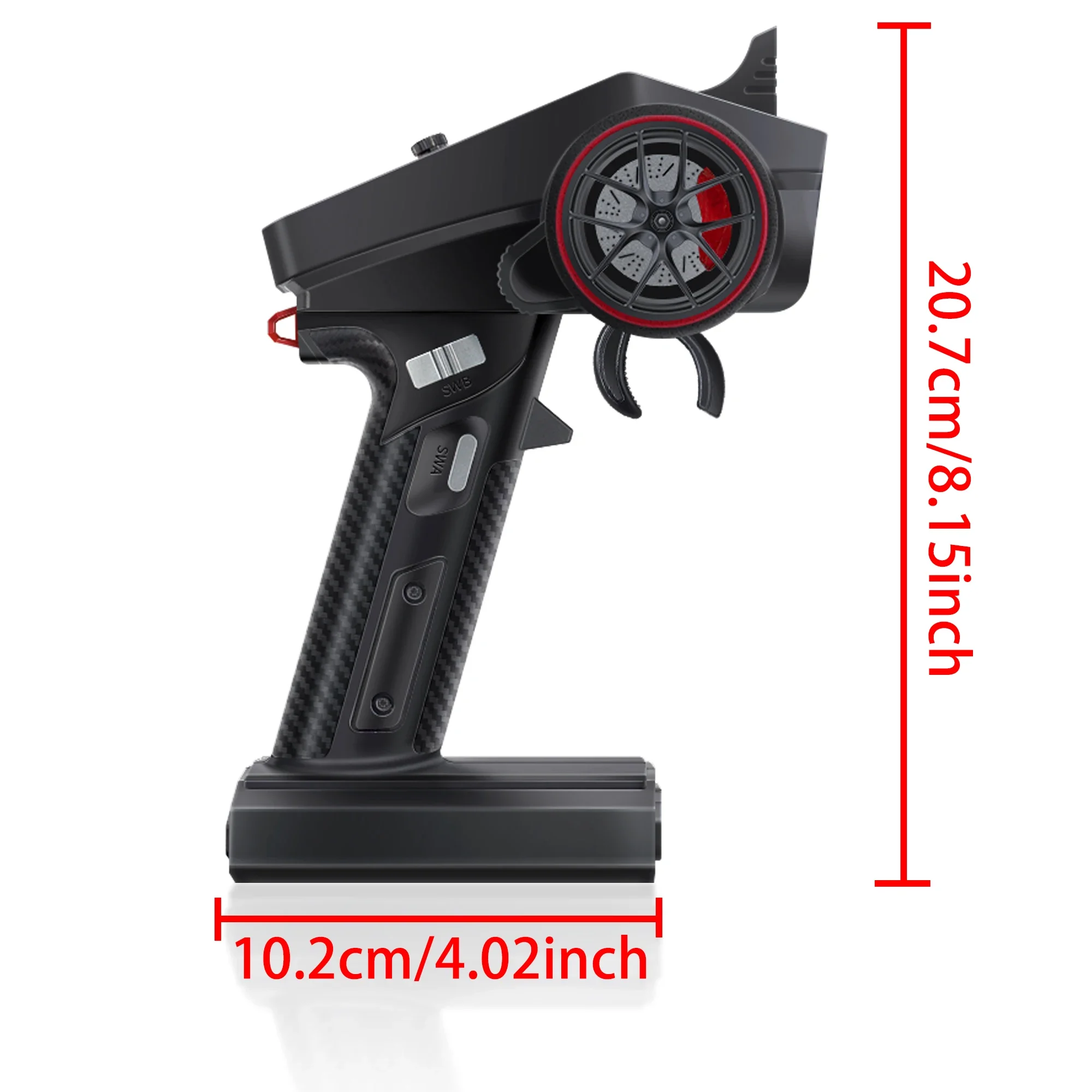 HotRC 6CH 2.4G Nadajnik CT-6A Pilot zdalnego sterowania F-06A Odbiornik 4-9V System radiowy do modeli RC Samochód Łódź Czołg Crawler TRX4 SCX10