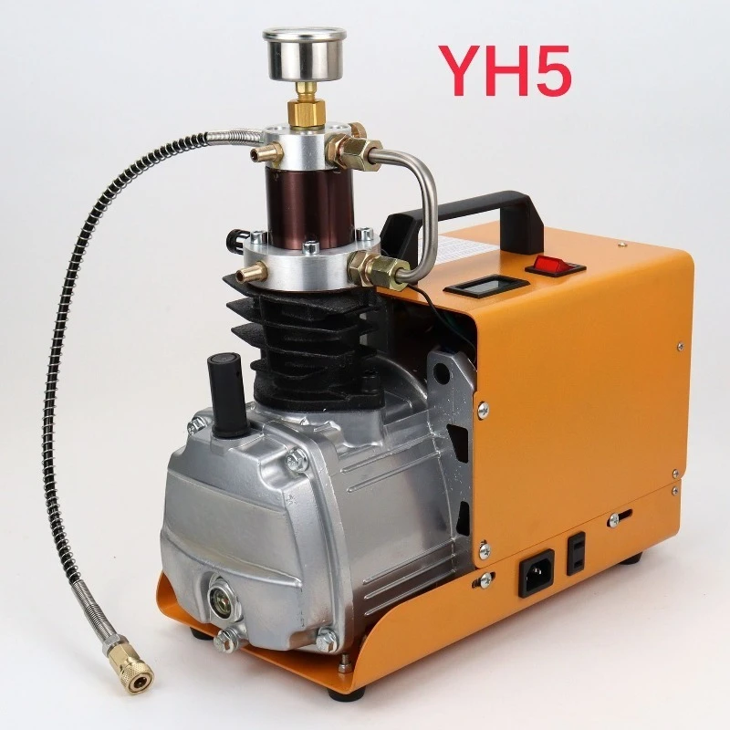 30‑40MPa Water Cooling PCP Air Compressor, Electric High Pressure Inflator Pump 6000PSI for Tank Filling