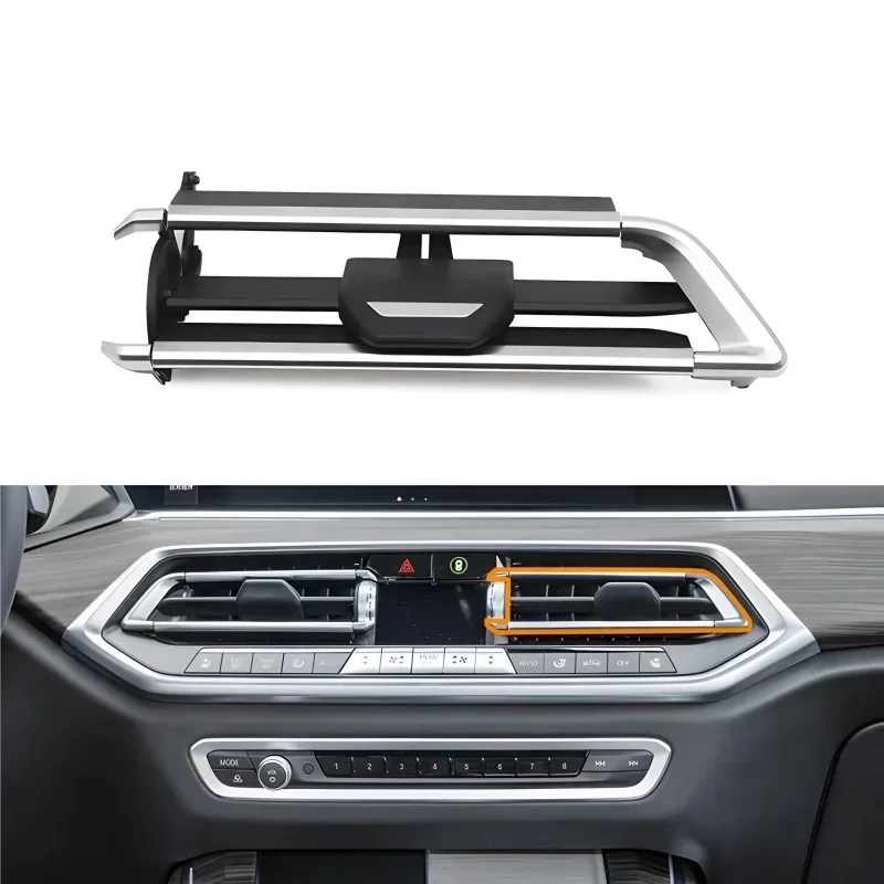 

Для X5 X6 X7 серии G05 G06 G07 Автомобильная передняя средняя левая и правая вентиляционная решетка 64119458541 Ремкомплект слайд-зажима