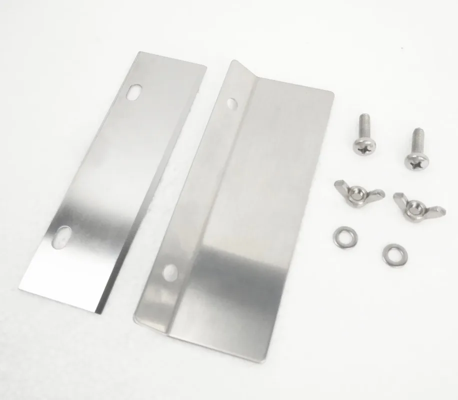 مكشطة شواء ألومنيوم شديدة التحمل مقاس 6 بوصات بتصميم تجاري جديد، شواية سهلة لمجموعة أدوات المطبخ في المطاعم