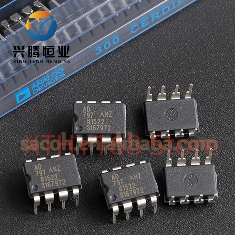 1PCS New Original AD797ANZ AD797AN AD797A AD797 DIP-8 Operational amplifier