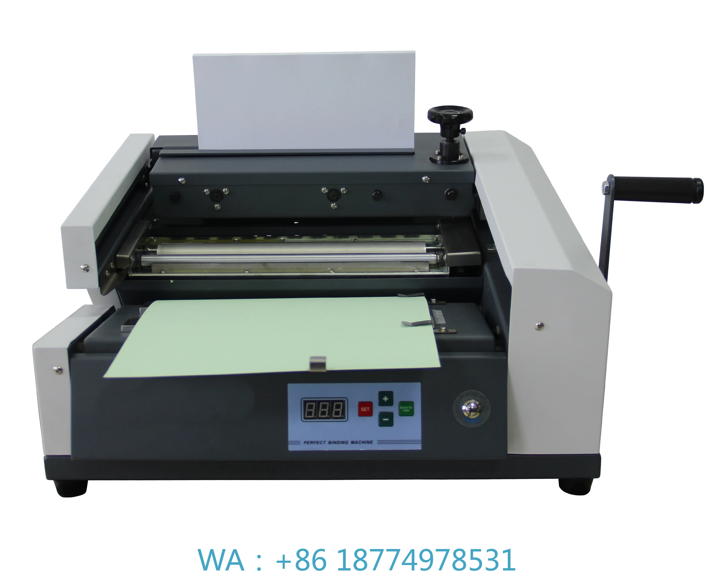 

Машина для переплета термоплавкого клея для полуавтоматического настольного компьютера BooksU-PB380