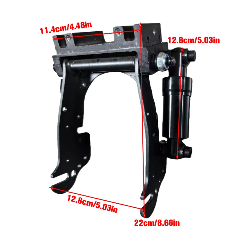 

NEW Suitable for high-quality shock-absorbing rear fork accessories of 10 inch electric scooters
