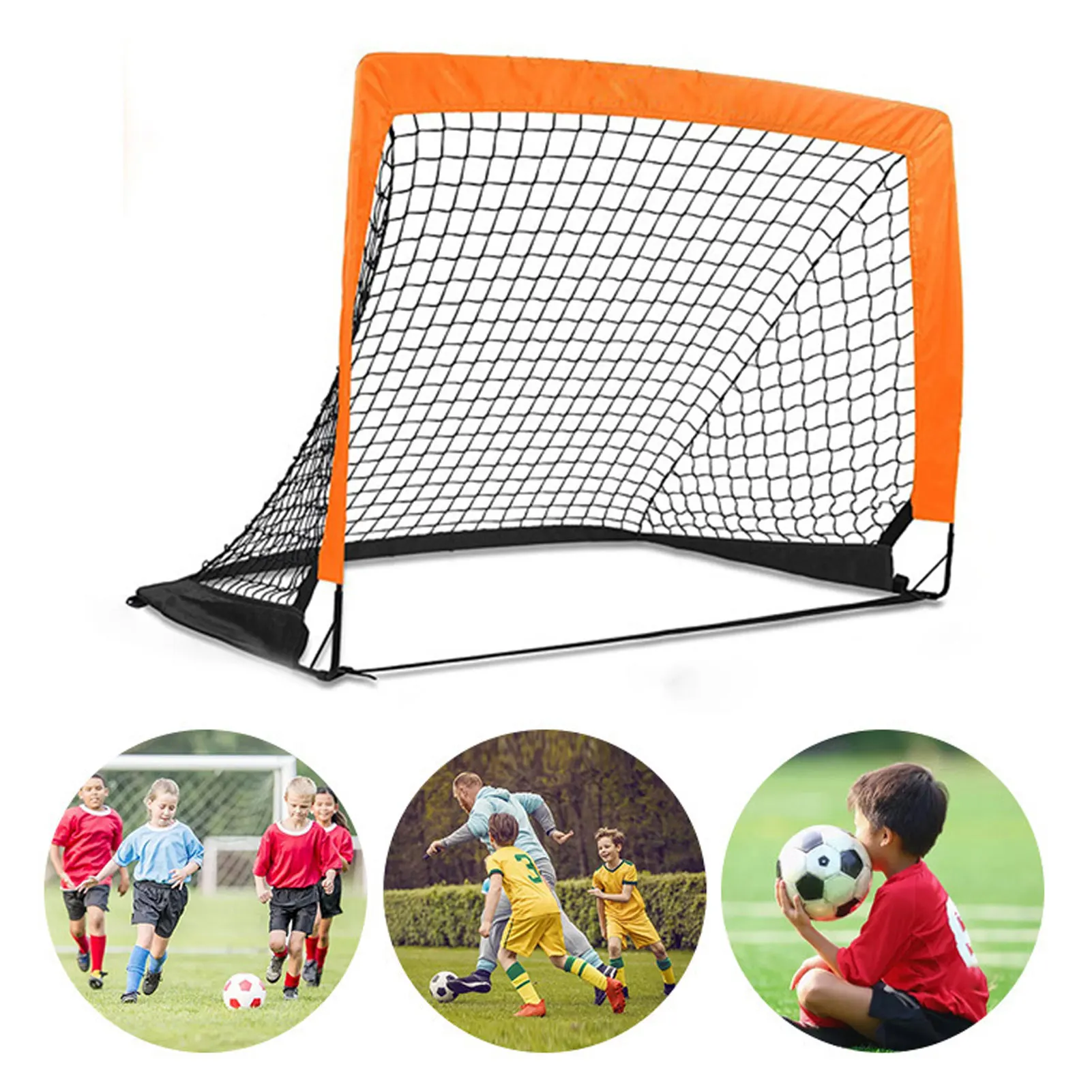 

Soccer Goal Hockey Goal Backyard Soccer Nets Foldable Indoor Outdoor Soccer Goals Portable Adult Kids Soccer Goal Rectangle