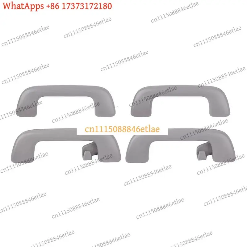 4pcs Car Front & Rear Inner Roof Ceiling Pull Handle Grab Handle Grip For Toyota Corolla Yaris RAV4 74610-52020 74610-52030