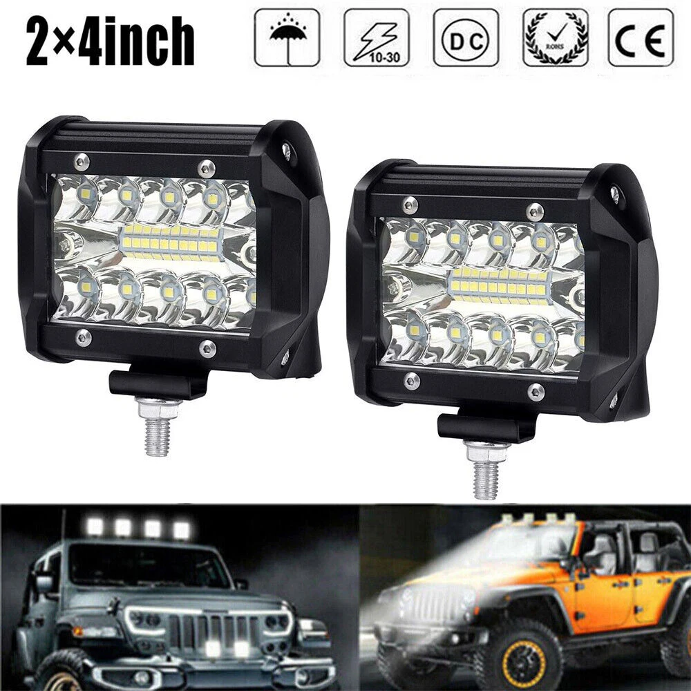 LED maintenance lights 4 inches 60W-2 packs