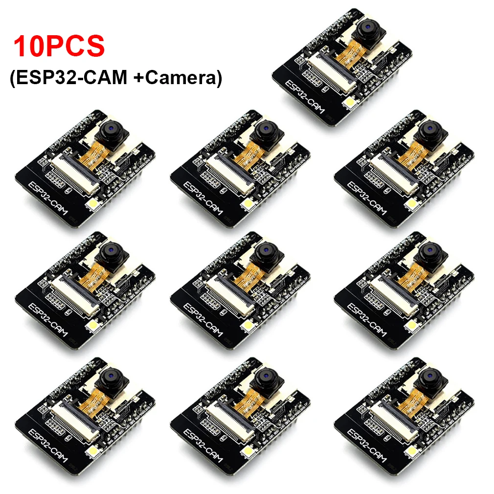 Hot 1/5/10PC ESP32-CAM Module WIFI CAM Bluetooth Development Board For Arduino OV2640 Camera MICRO USB To Serial Port Nodemcu