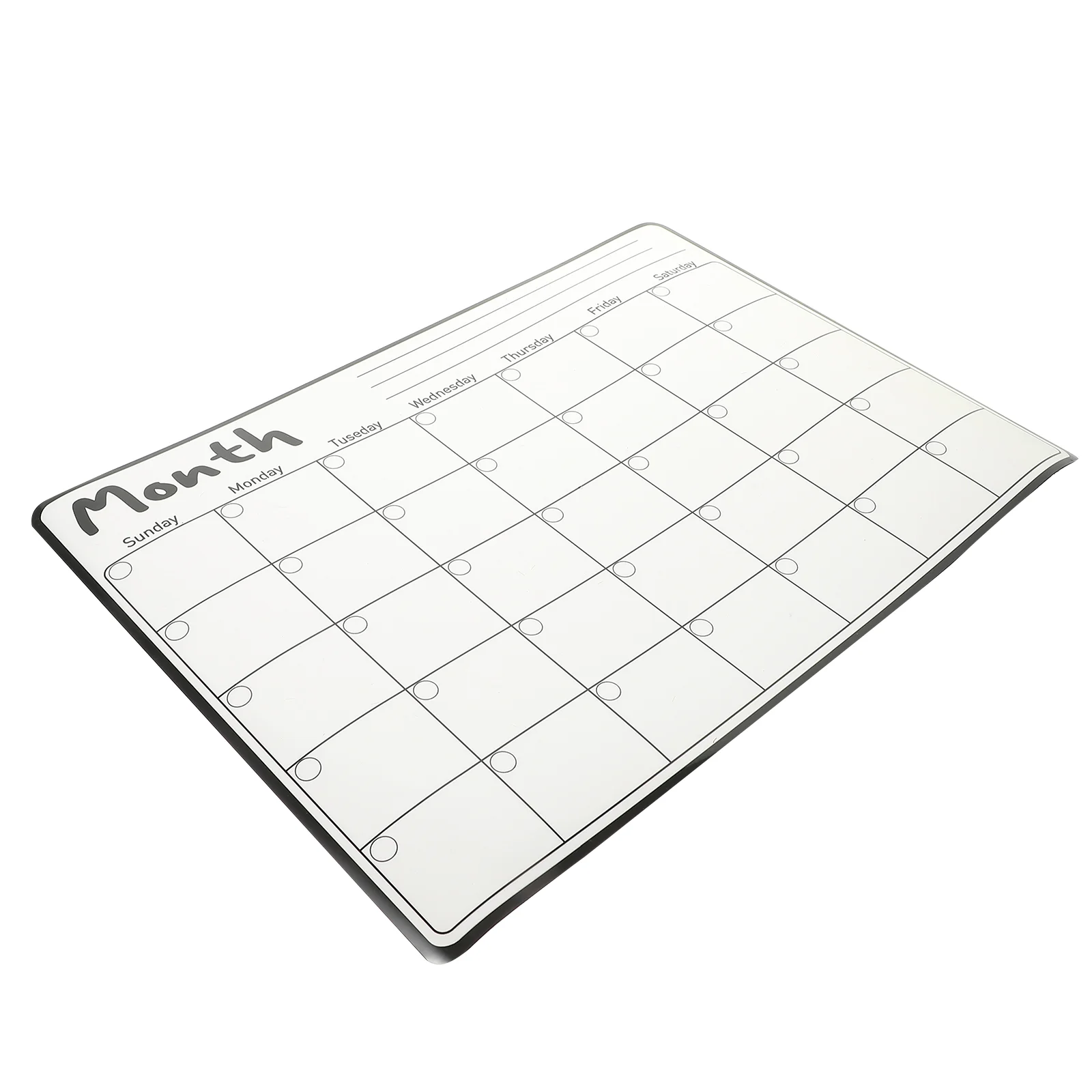 Calendar Sticker Fridge Magnet Calendars Magnetic Monthly Planner Dry Erase Whiteboard