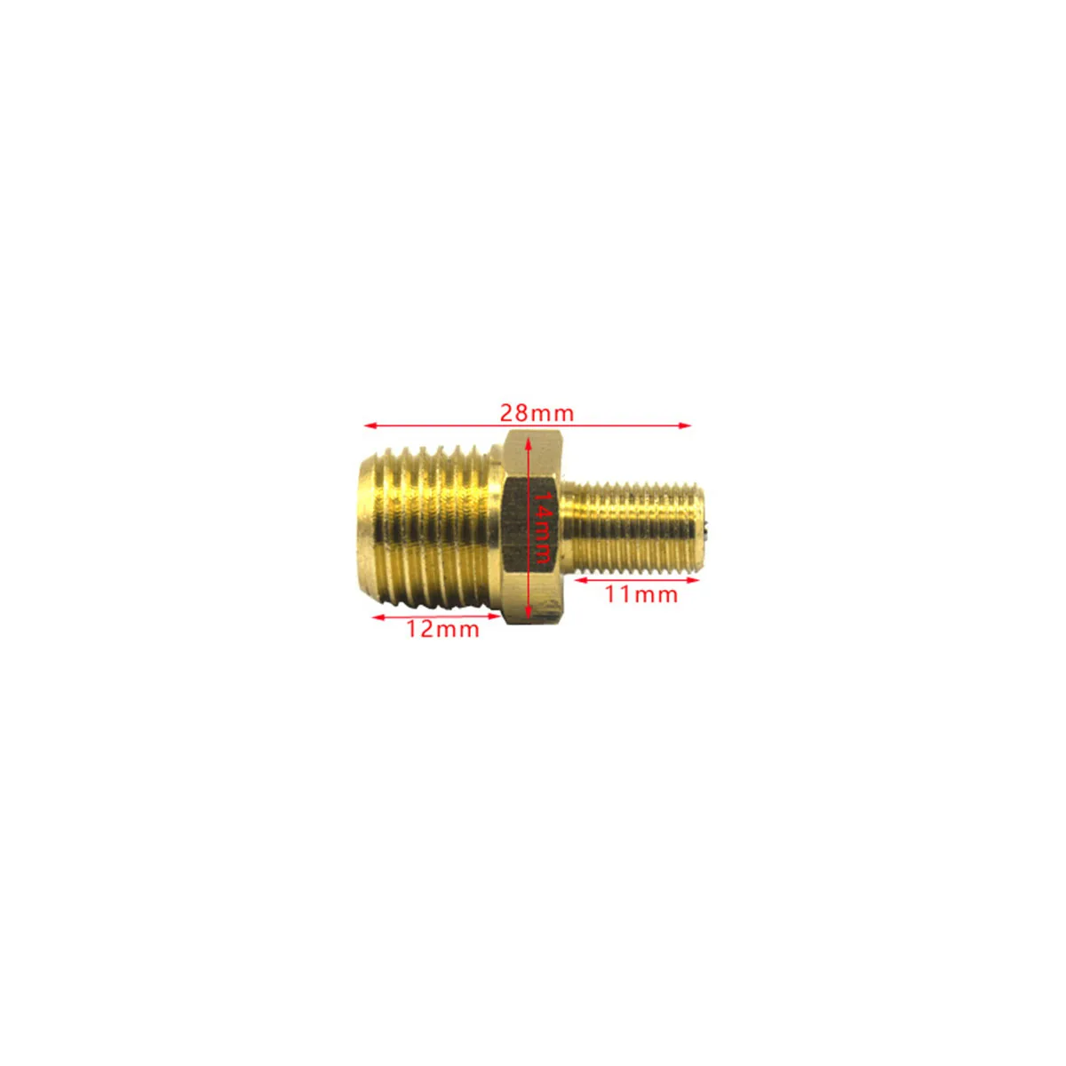 Automobile Core Tire Valve Tire Pressure Monitoring 1/4 1/8 NPT M10x1 Car Motorcycle Vacuum Tire Screw Valve Pressure Monitoring