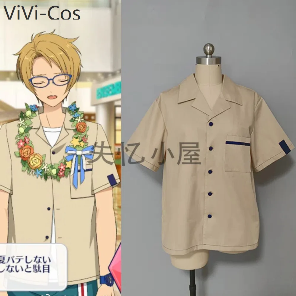 Ensemble Stars 2 Yuuki Makoto Mufti Shirt Customize Cosplay Costume Cos Game Anime Party Uniform Hallowen Play Role Clothes