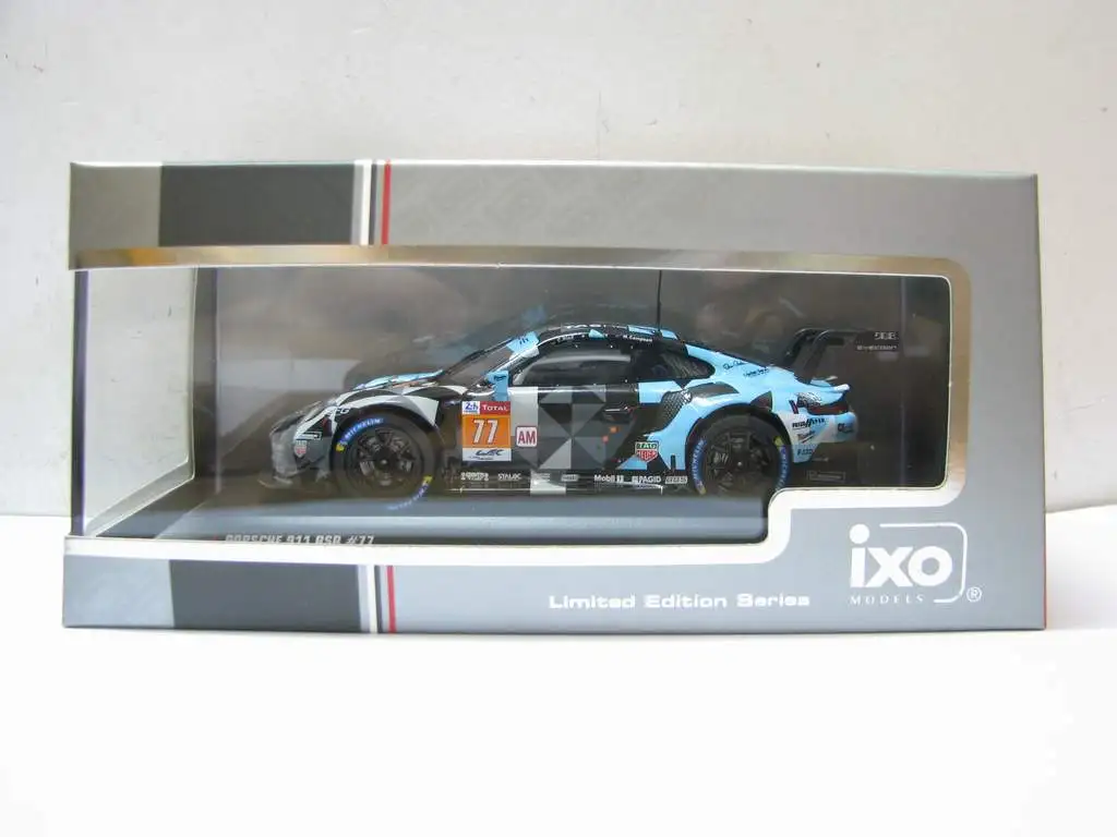 

Литье под давлением в масштабе 1:43, IXO PORSCHE 911 RSR # 77 Le Mans 24h 2020 LE43057 Модель автомобиля из сплава Коллекционная игрушка Подарочный сувенирный дисплей
