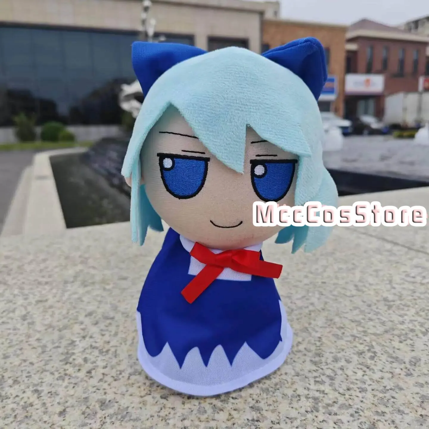 

Touhou Projet Cirno Kawaii Plush Doll Anime Stuffed Toy Hug Pillow Cotton Figure Collection Gift Birthday Cosplay Xmas Fumo