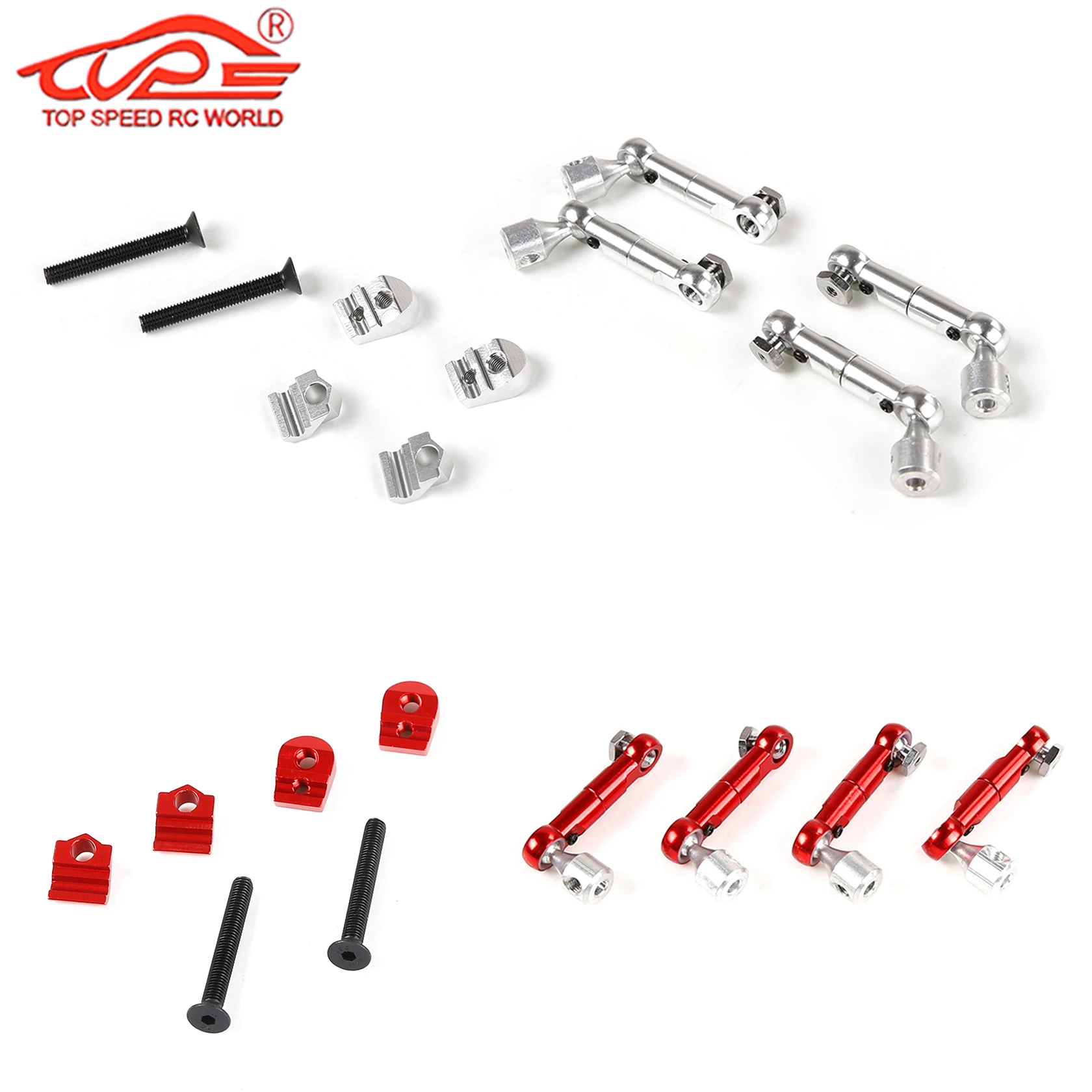Kit de barre stabilisatrice en Nylon ou alliage ou pièce de rechange pour moteur 1/5 HPI Rofun Rovan King BAJA 5B 5T 5SC SS camion Rc pièces de voiture