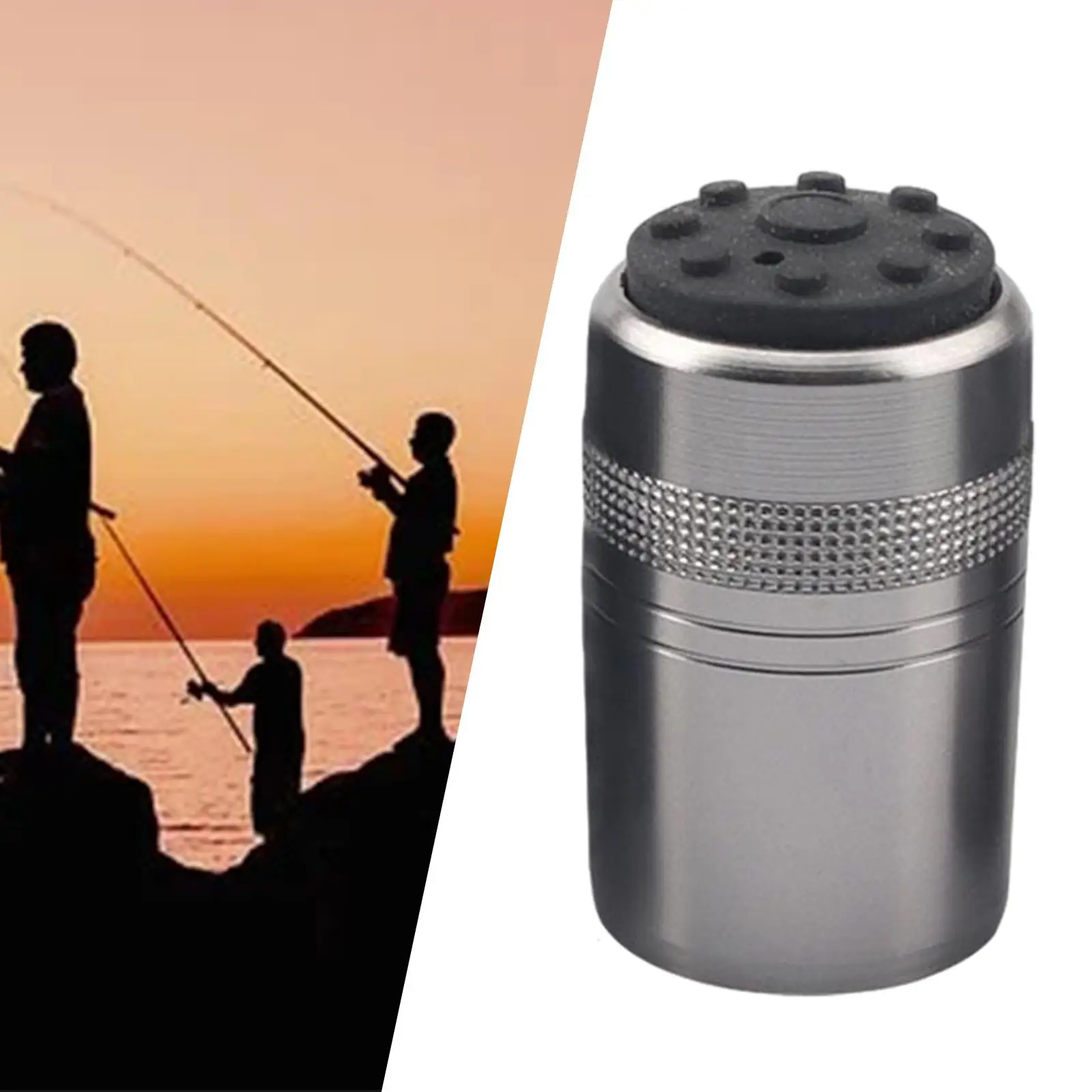 Fishing Rod Butt Cap Aluminum Alloy Rear Cover Durable End Cap Protector for Fishing Pole Building and Fixing Parts