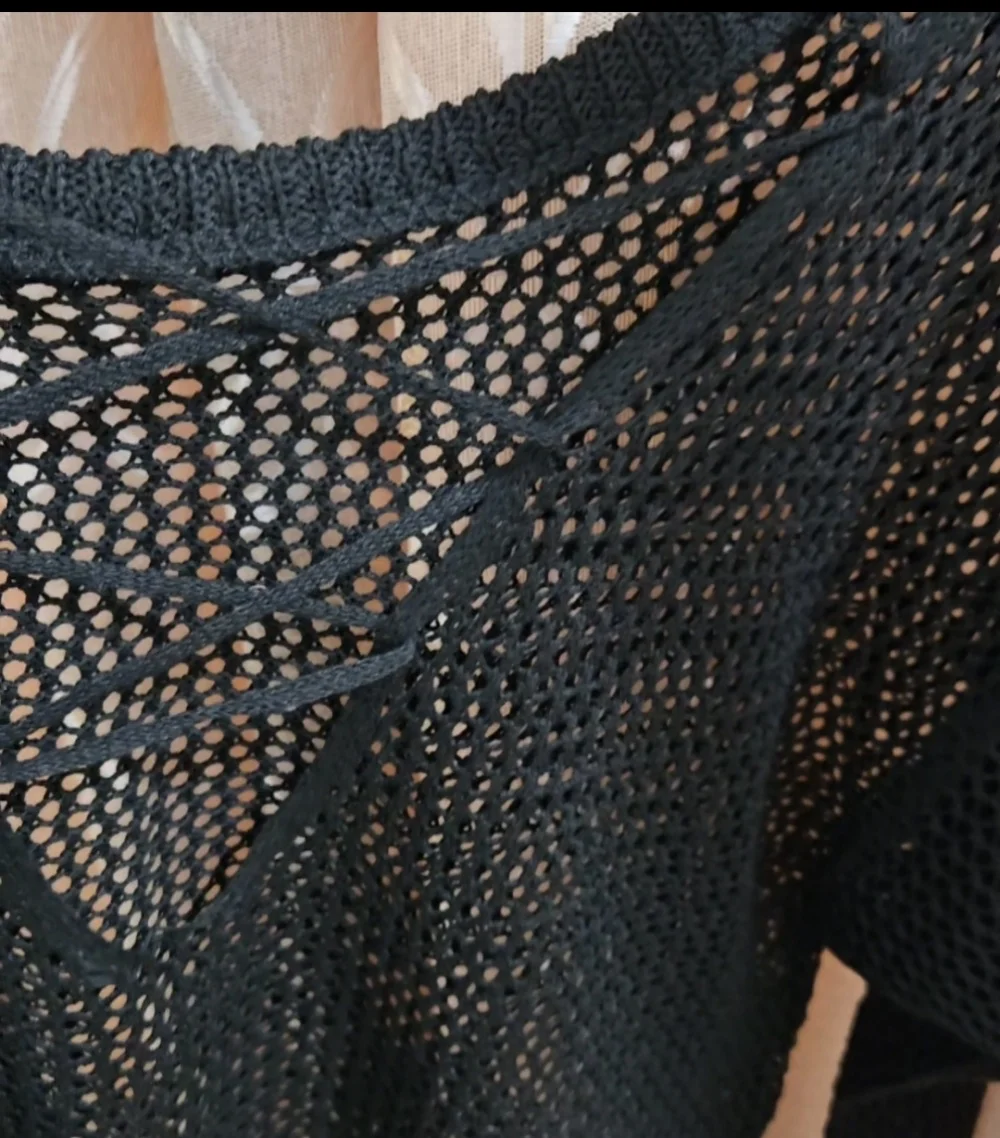 Dames femmes filles sport BIKINI-gros taille maillots de bain trou net tunique à manches longues pour maillots de bain Protection solaire vêtements couvertures