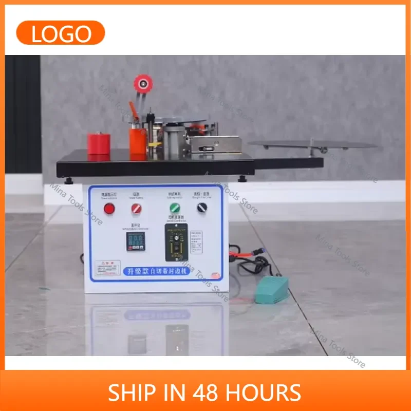 Manual Curve Round Edge Banding Machine Portable Edge Bander for Straight and Curve Edge