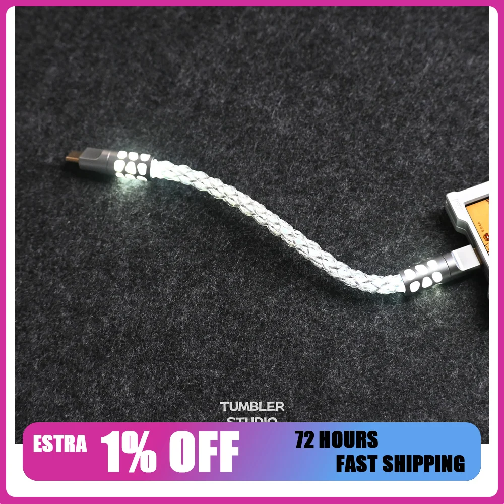 Tumbler Studio HUB 8K Full Lighting Mechanical Keyboard Aviator Cable Short Hub Cable for Magnetic Switch Keyboard Gaming Setup
