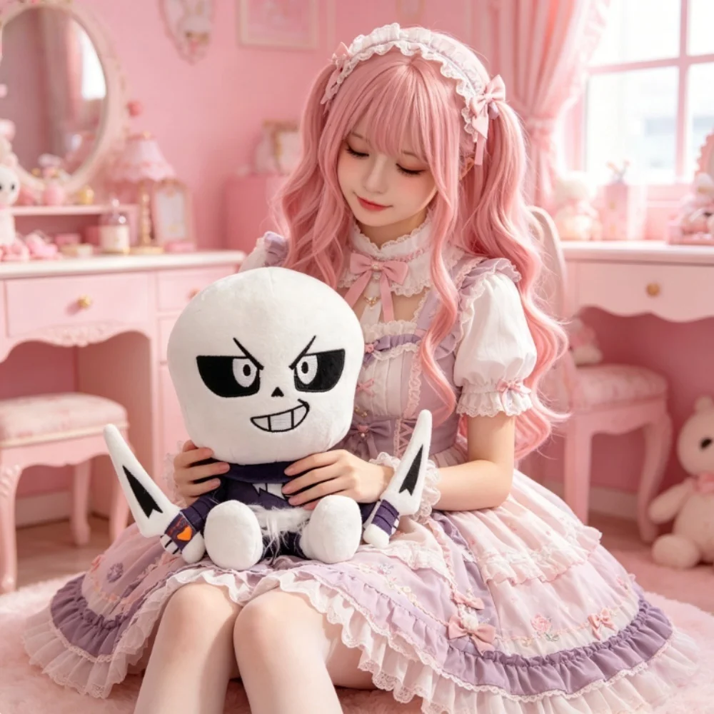 

In Stock Undertale Cross Plush Doll Cute Anime Peripherals Toy Birthday Christmas Gift