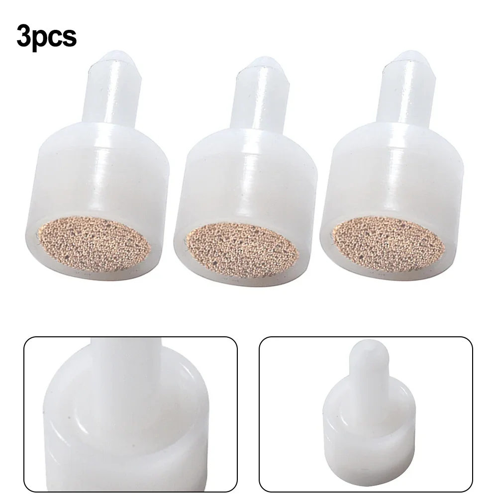 3pcs Fuel Tank Vent Breather For 359 445 450 460 570 575 576 Chainsaw Plastic Replacement Parts Outdoor Power Equipment