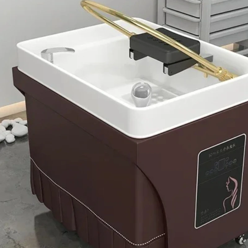 كرسي شامبو لتدليك السرير من Headspa، حوض تصفيف الشعر الاحترافي، سبا، بورسلين باربيرو أطفال، باركيخرجسينكي كريليك #4