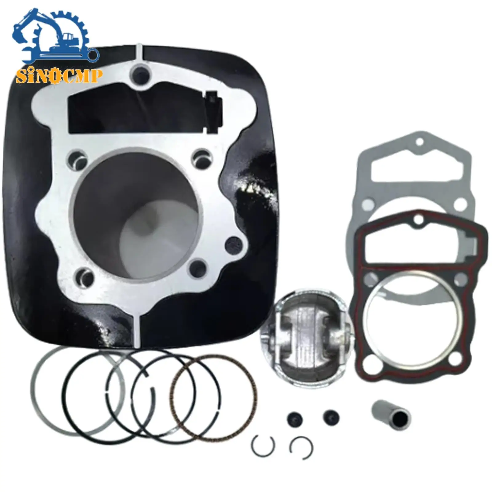 

1 комплект цилиндров для мотоцикла, подходит для Italika 250z/250z 65.5 мм, комплект цилиндров для мотоцикла, аксессуары для мотоциклов