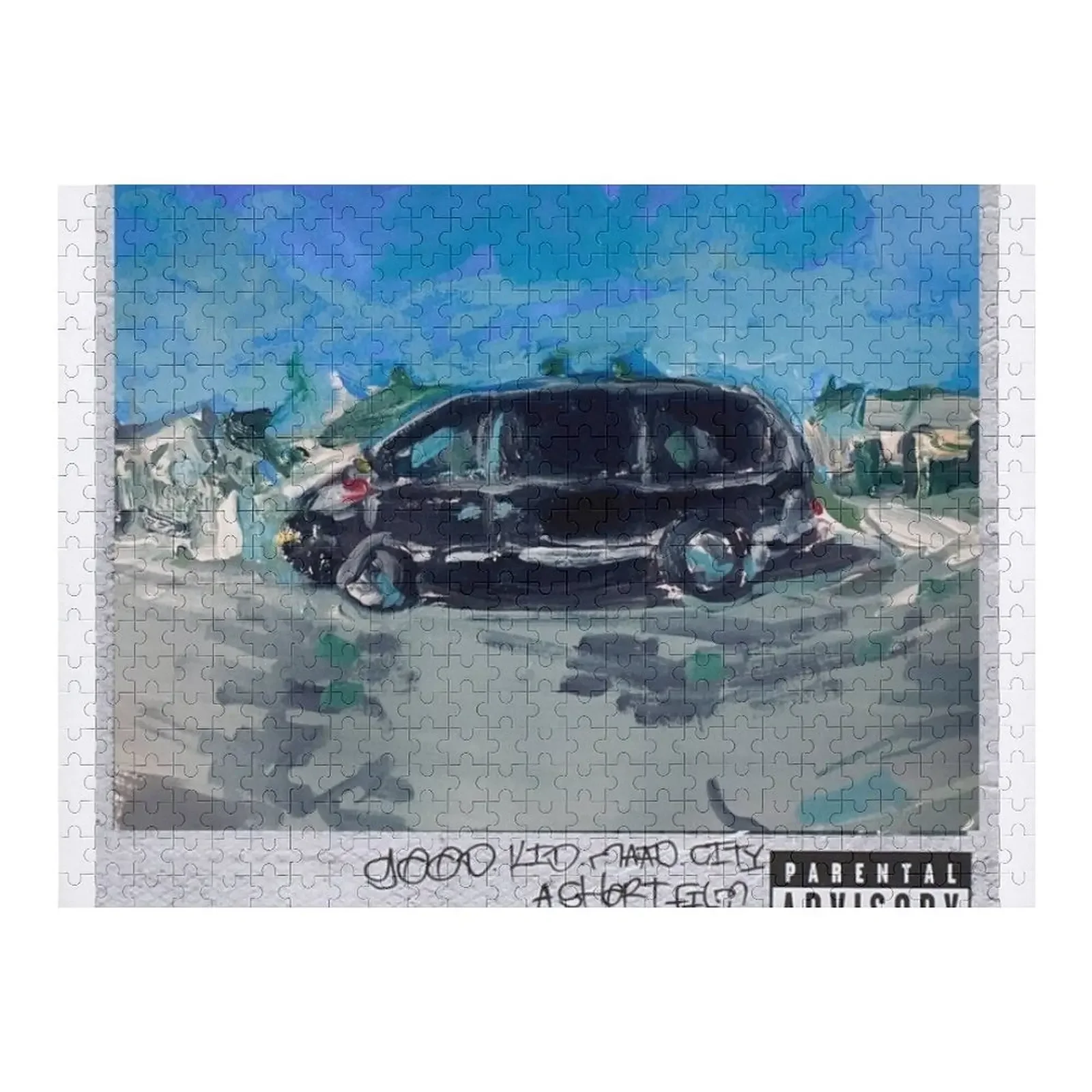 

Акриловая живопись - Кендрик Ламар, добрый ребенок, безумный город, головоломка, деревянное имя, индивидуальный персонализированный пазл с животными, головоломка на заказ