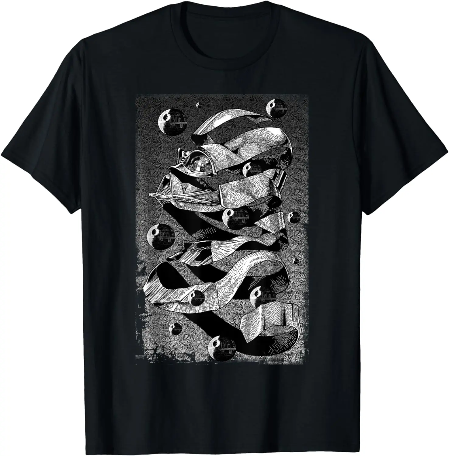 M.C. Escher Style Artistic Poster T-Shirt