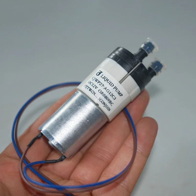 

CJWP27-AG12C3 Mini Diaphragm Pump 370 Motor Liquid Pump DC 9V 12V Self-priming Suction 27mm Tea Table Water Pumping Micro Pump