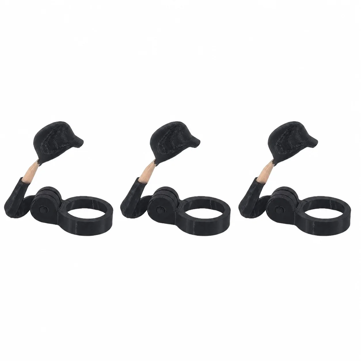3-teiliges Set Schwarze Salutierende Soldaten-Bierflaschenverschlüsse Helm-Staubschutzkappe Neuartiges Bar-Party-Geschenk Wiederverwendbare Flaschenhalsabdeckungen