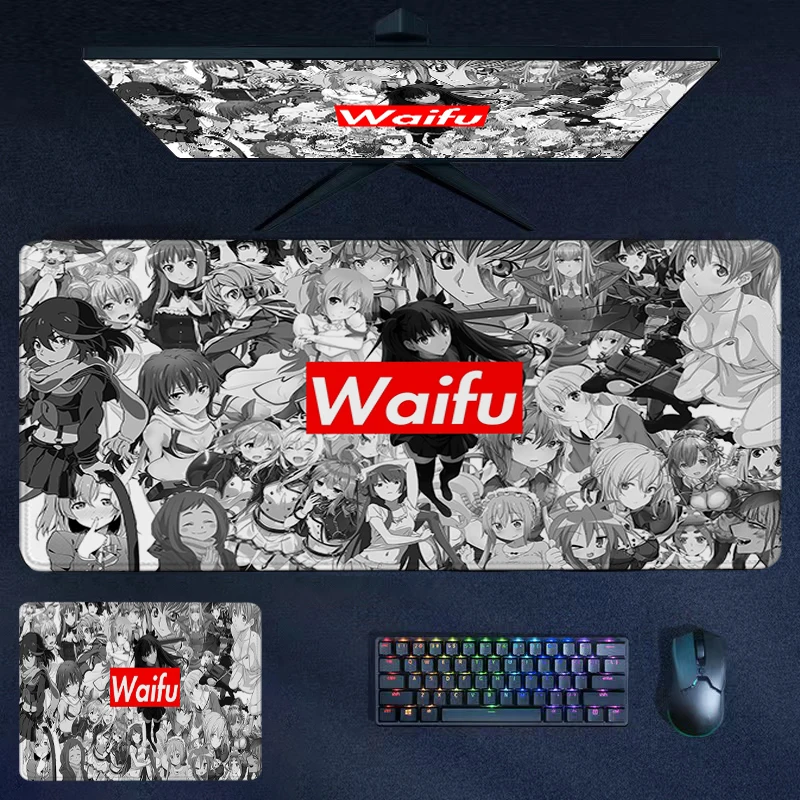 

Mouse Pad Anime Office Computer Desk Mat Hentai Mouse Mats Gamer Keyboard Mat Stitched Edge Mousepad Cabinet Pc Gaming Accessoy