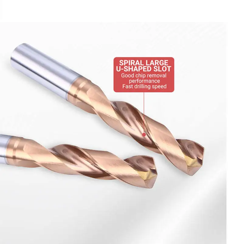 Carbide Drill Bits Hard Metal Drills Tungsten Steel Twist Drill Bit For Metalworking CNC Lathe Drilling Tools 1.0-20.0mm