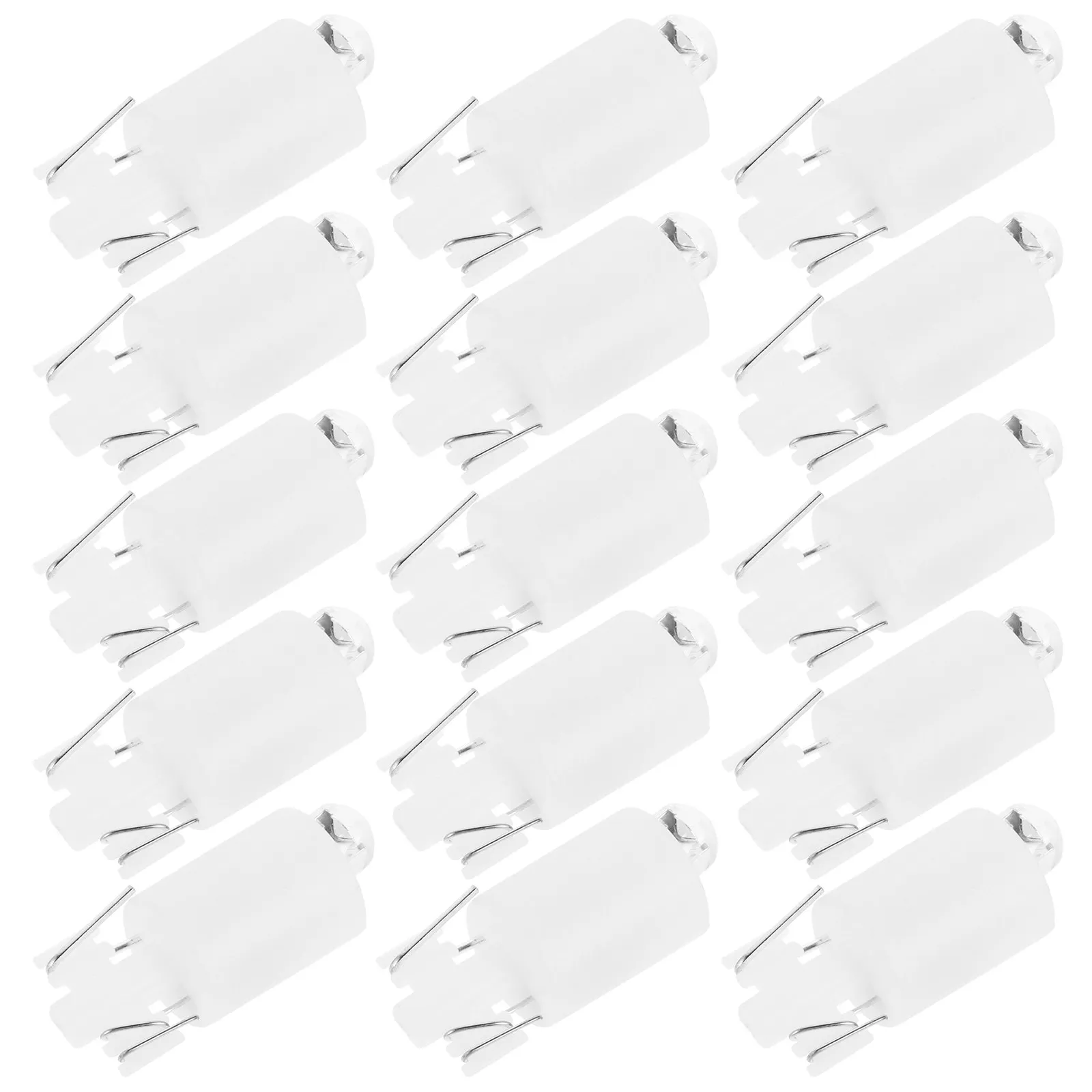 20Pcs 12V LED White Bulbs for Machine Games Illuminated Push Buttons Stable Power Easy Install Mini LED Lights for Arcade