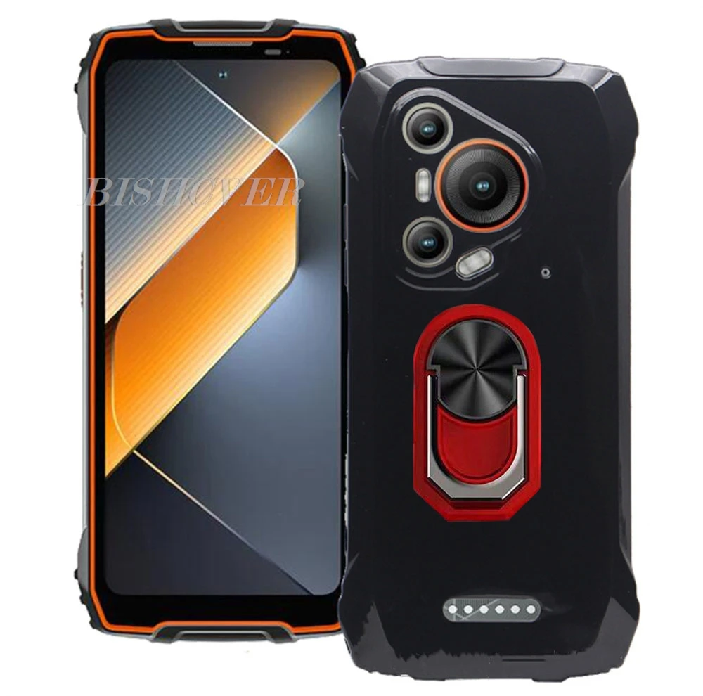 For Blackview Oscal Pilot 3 OscalPilot3 BlackviewBL7000 BL7000 Back Ring Holder Bracket Case Smartphone TPU Soft Silicone Cover