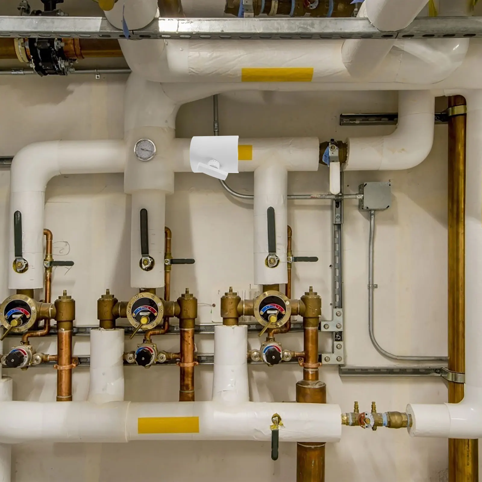 صمام مجاري الهواء اليدوي ABS المواد التحكم في تدفق الهواء لأنظمة التهوية النباتات الصناعية تنظيم المثبط البناء التجاري