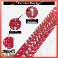 ABCL 34 Nut And Bolt Thread Checker, Thread Checker Standard And Metric Plate Wall Mount Screw Sizes And Thread Specs