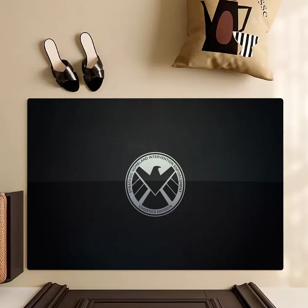 Beast Kingdom Marvel Agents Of Shield Floor Mat Bedroom Kitchen Door Bath House Super Absorbent Foot Non-slip