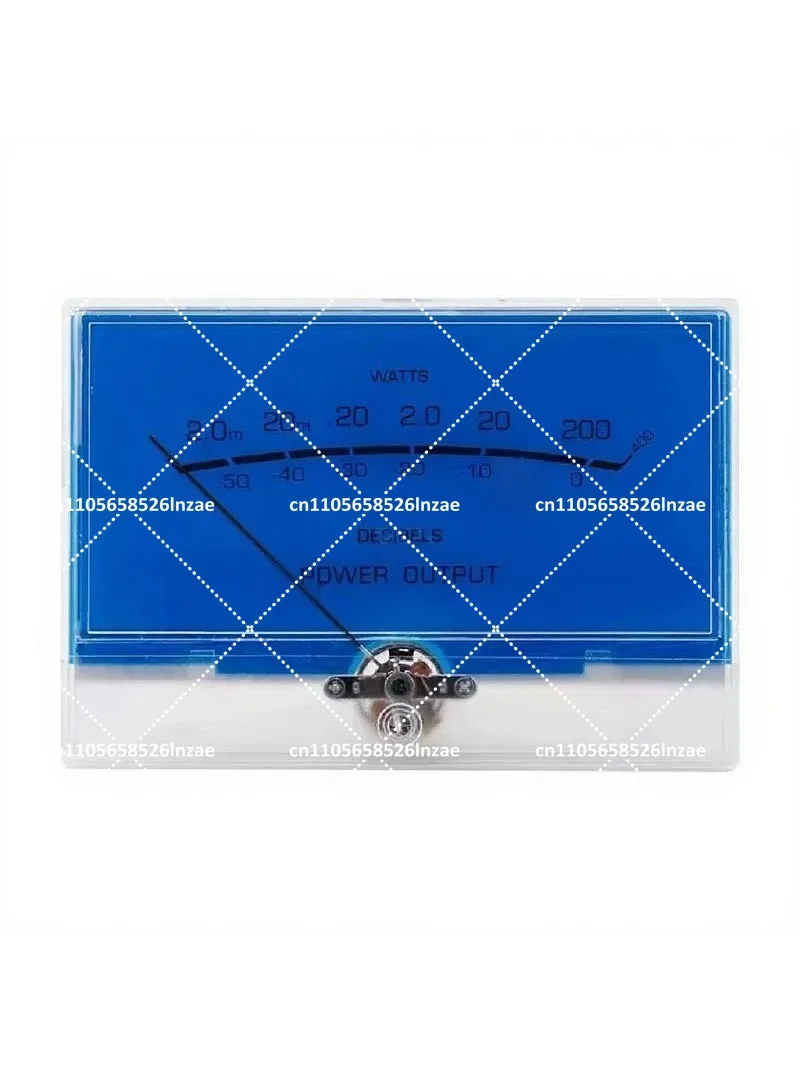 High Precision Backlit VU Meter Amplifier with dB Measurement for Audio Lab Use