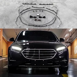 Car Luminous Grille Fit for Mercedes-Benz E260L/E300L W214 2024 Modification Grille Luminous Strip Car Exterior Accessories