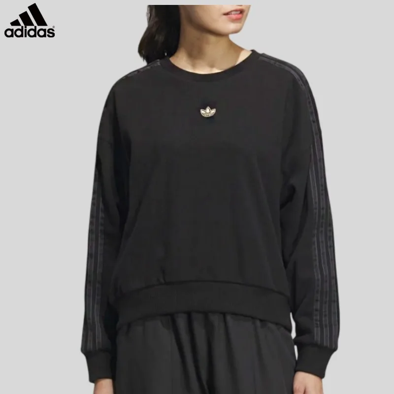 adidas Three Stripe Performance Hood Sweatshirt Classic Sport All Match Training OuterwearKB1924 1PCS