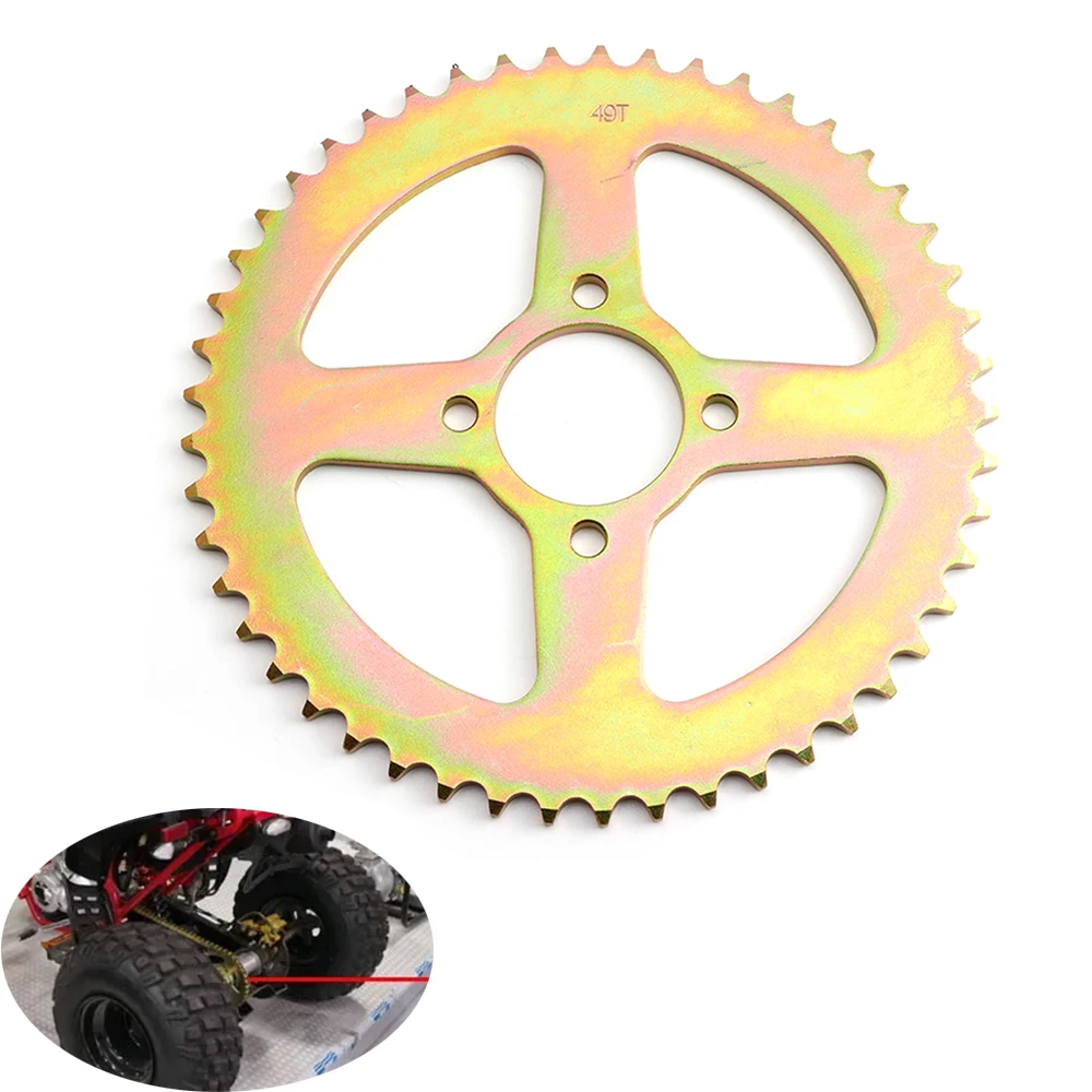 

530 chain 49T-58mm transmission rear sprocket suitable for ATV four-second off-road vehicle off-road vehicle kart motorcycle eng