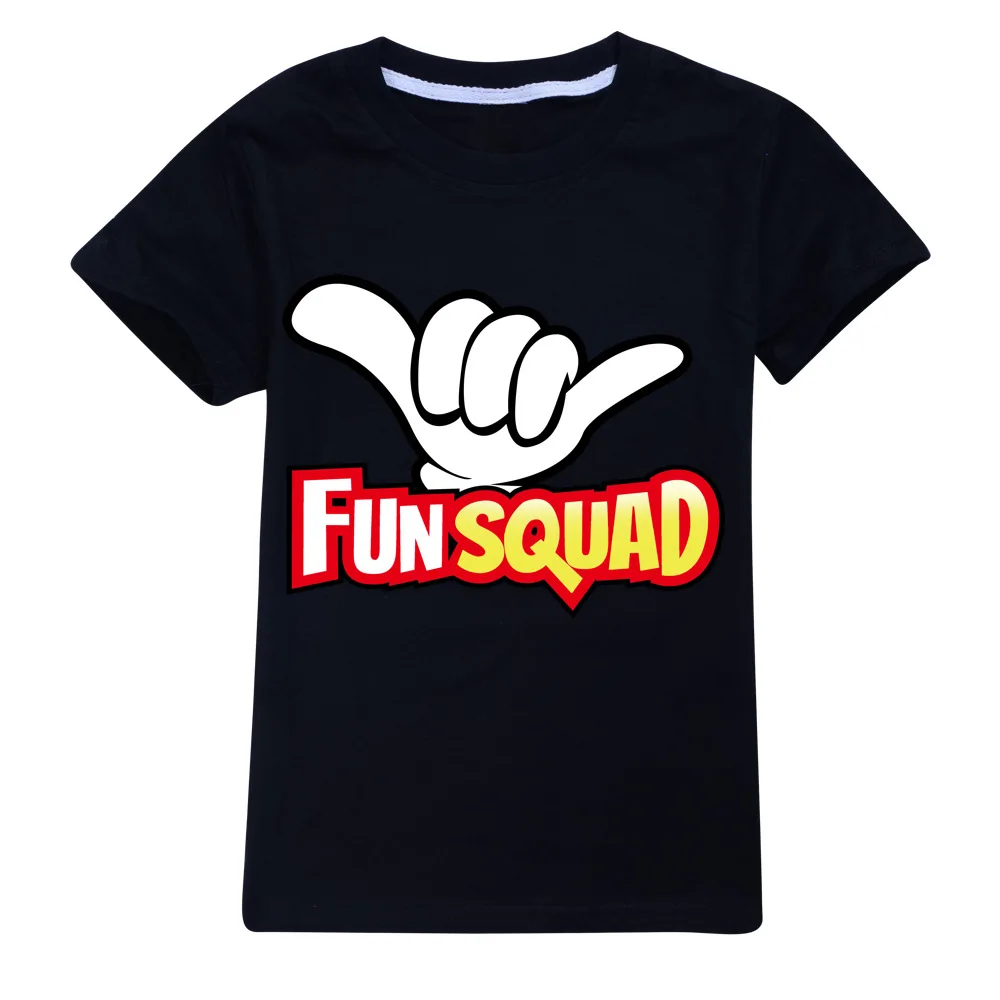 Ropa de verano para niños y niñas, Camiseta de Juego de escuadrón divertido de Cosplay, Jersey 2024 de algodón, camisetas de ocio a la moda, 100%