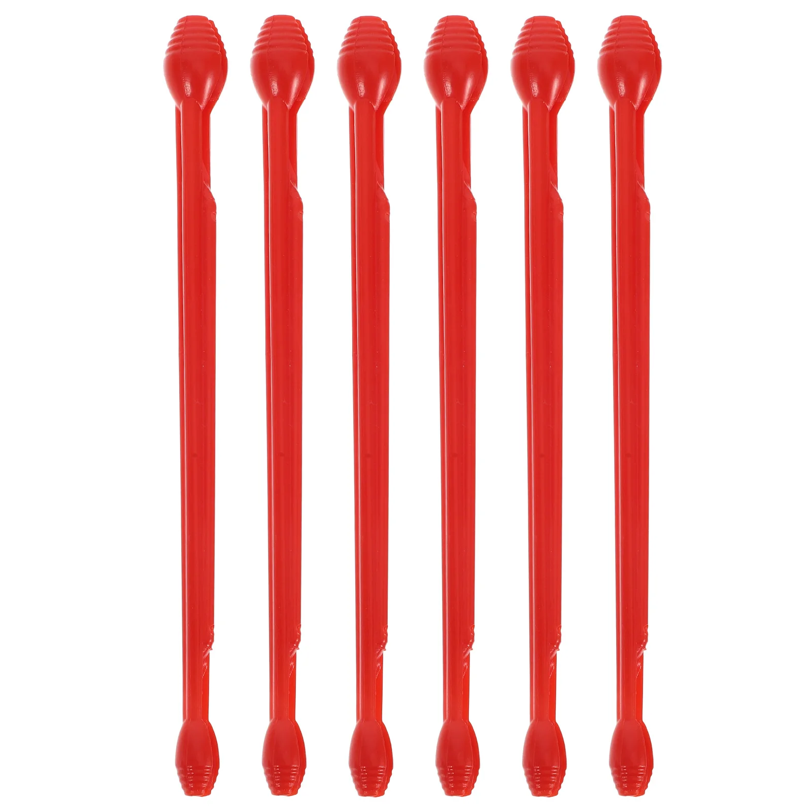 

6pcs Red Fishing Hook Remover Durable Lightweight Saltwater Freshwater Tool Quick Removal Accessories Equipment