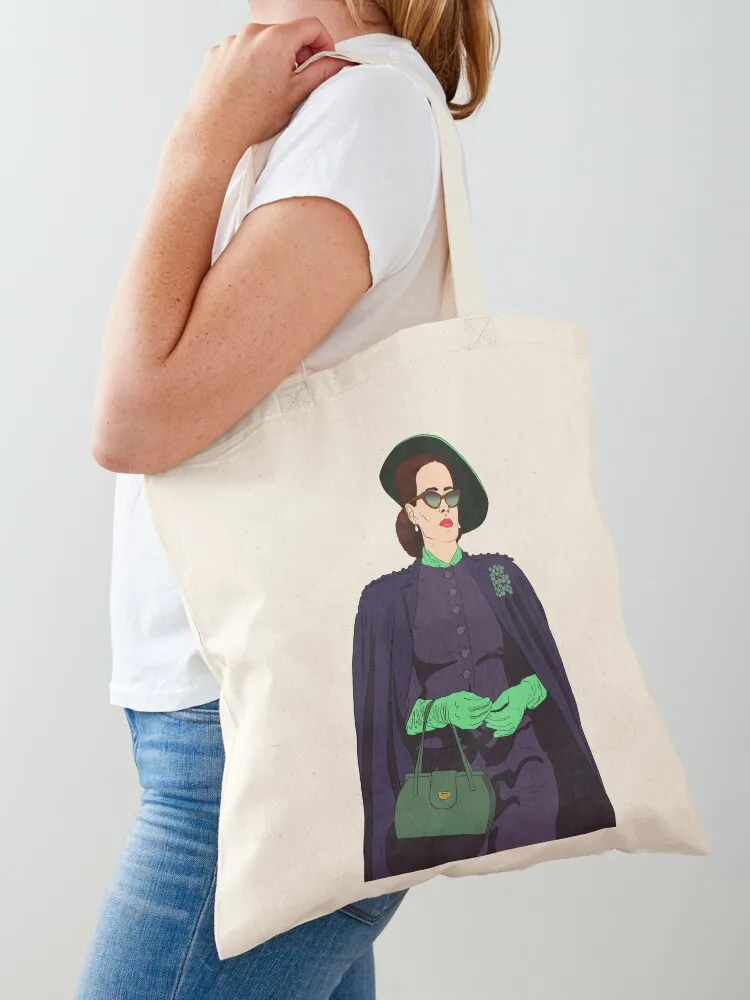 

Ratched- Sarah Paulson Sticker Tote Bag personalized tote bag free delivery bags Canvas shopping bag logo
