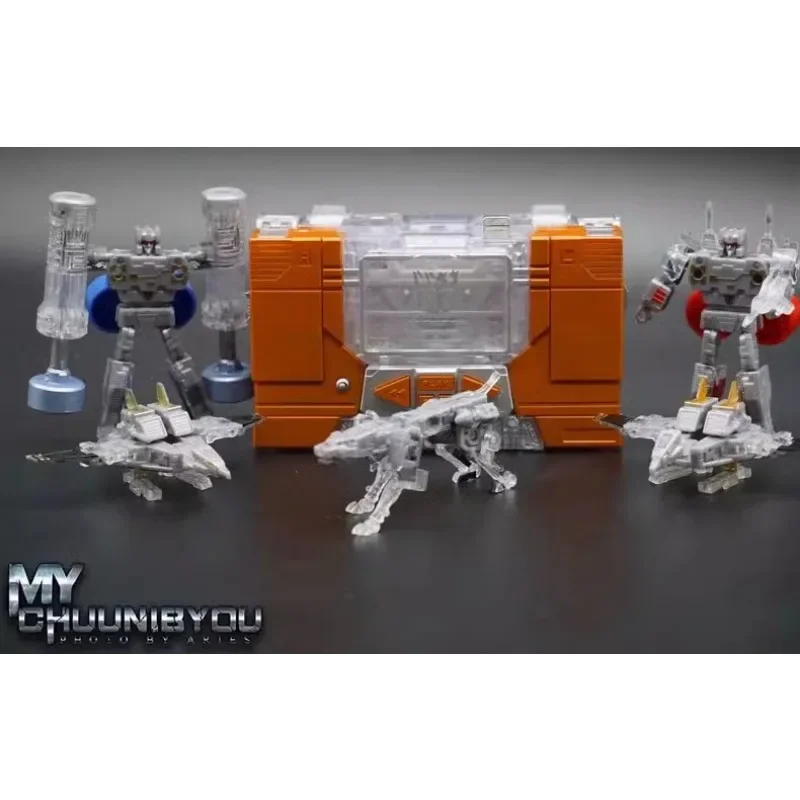 TransDevices Studio Series Robot Toy, Hasbro Platinum Master, Transparent MP13 Soundwave Limited avec 5 bandes, Hobby Gift, En stock