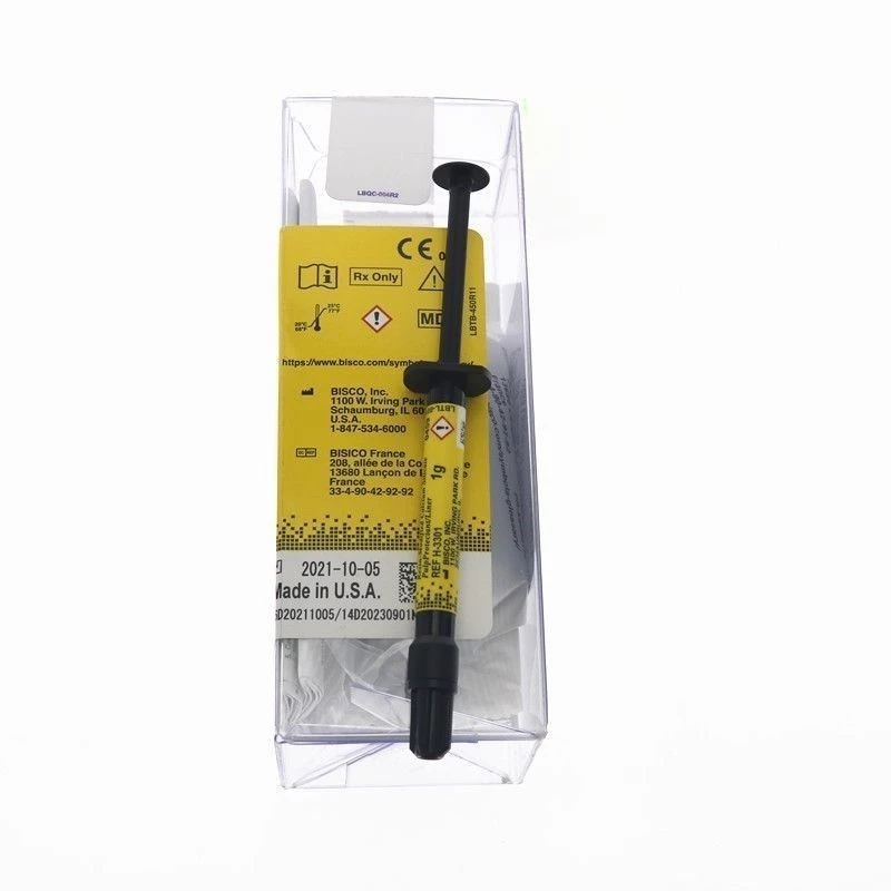 Dental Calcium Silicate LC Light Curing Resin Modified Cushioning Agent 1g/pc Dental Oral Care Pulp Protectant Filling Material