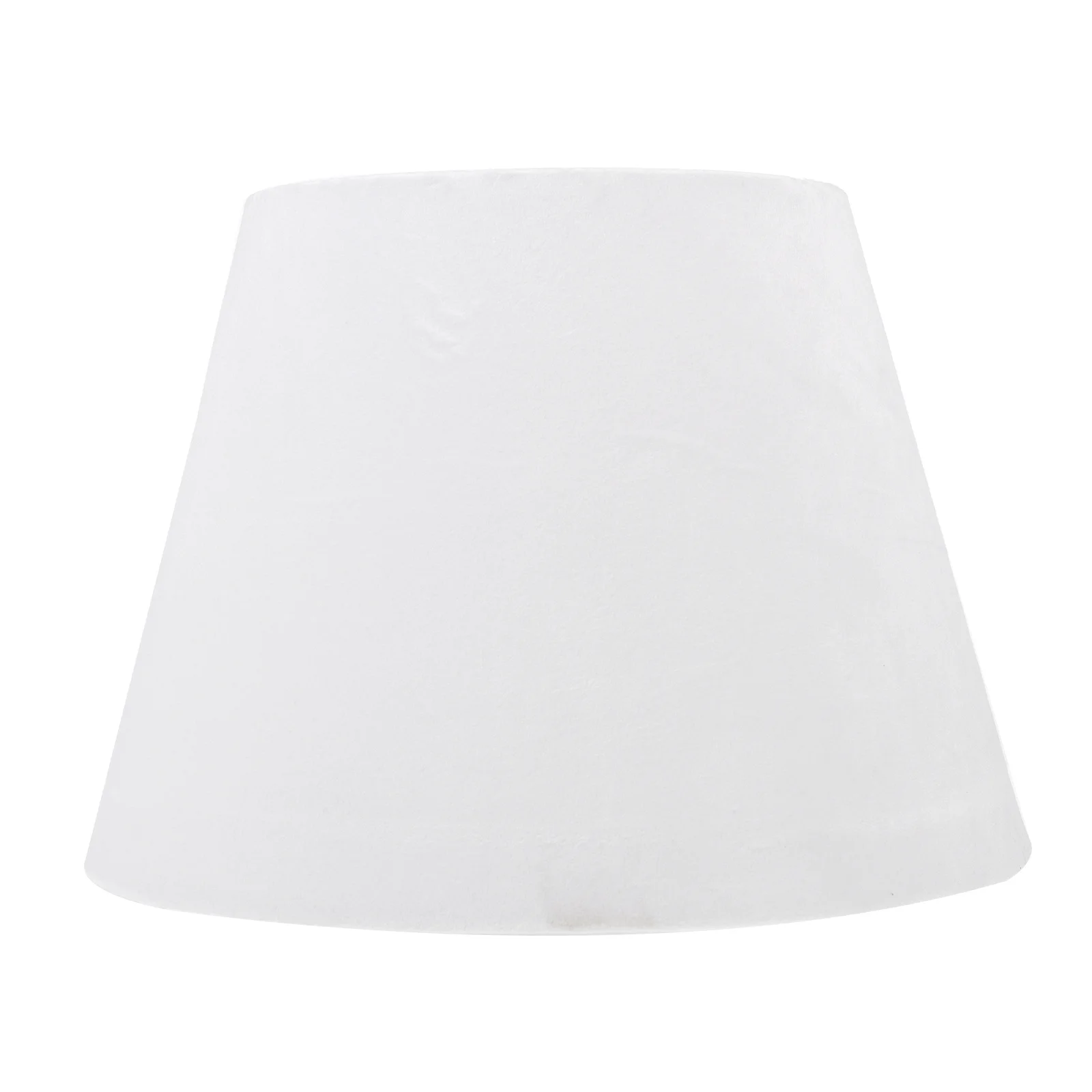 عاكس الضوء الأبيض لمصباح الطاولة ضوء السقف السرير غطاء قماش بسيط ديكور المنزل الظل دائم خفيفة الوزن الإكسسوارات