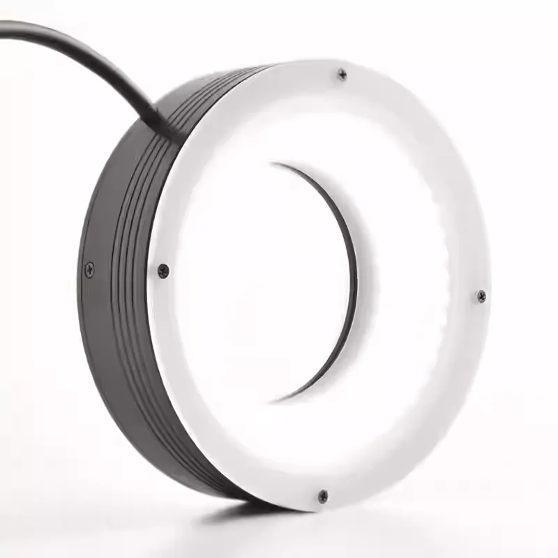 45 Degree Ring Light Source LED Illuminator Special for Machine Vision Industrial Product Defect Inspection