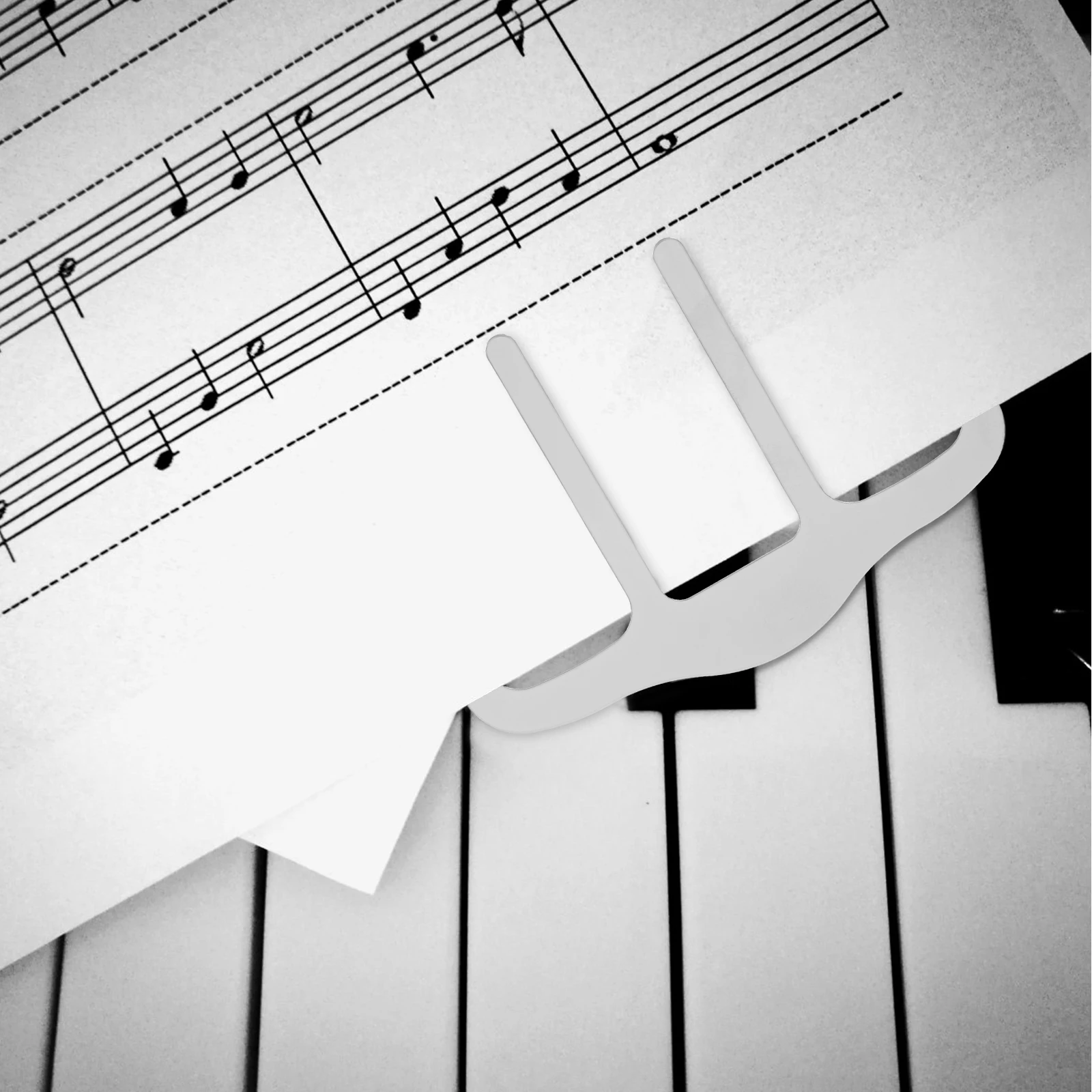 

1pcs Piano Sheet Holder Small Score For Book Sheet Small Music Score Holder Music Page Clip Clip Easy To Use Durable