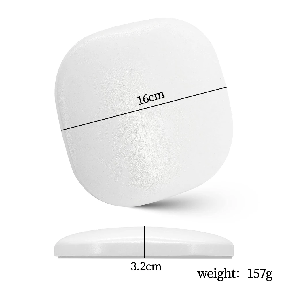 Kwadratowy podłokietnik ze skóry z mikrofibry Profesjonalny antypoślizgowy podłokietnik dla techników paznokci Poduszka do salonu Manicure Łokieć